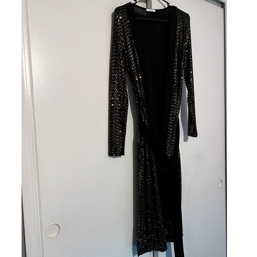 Long Sequin Duster - image 1